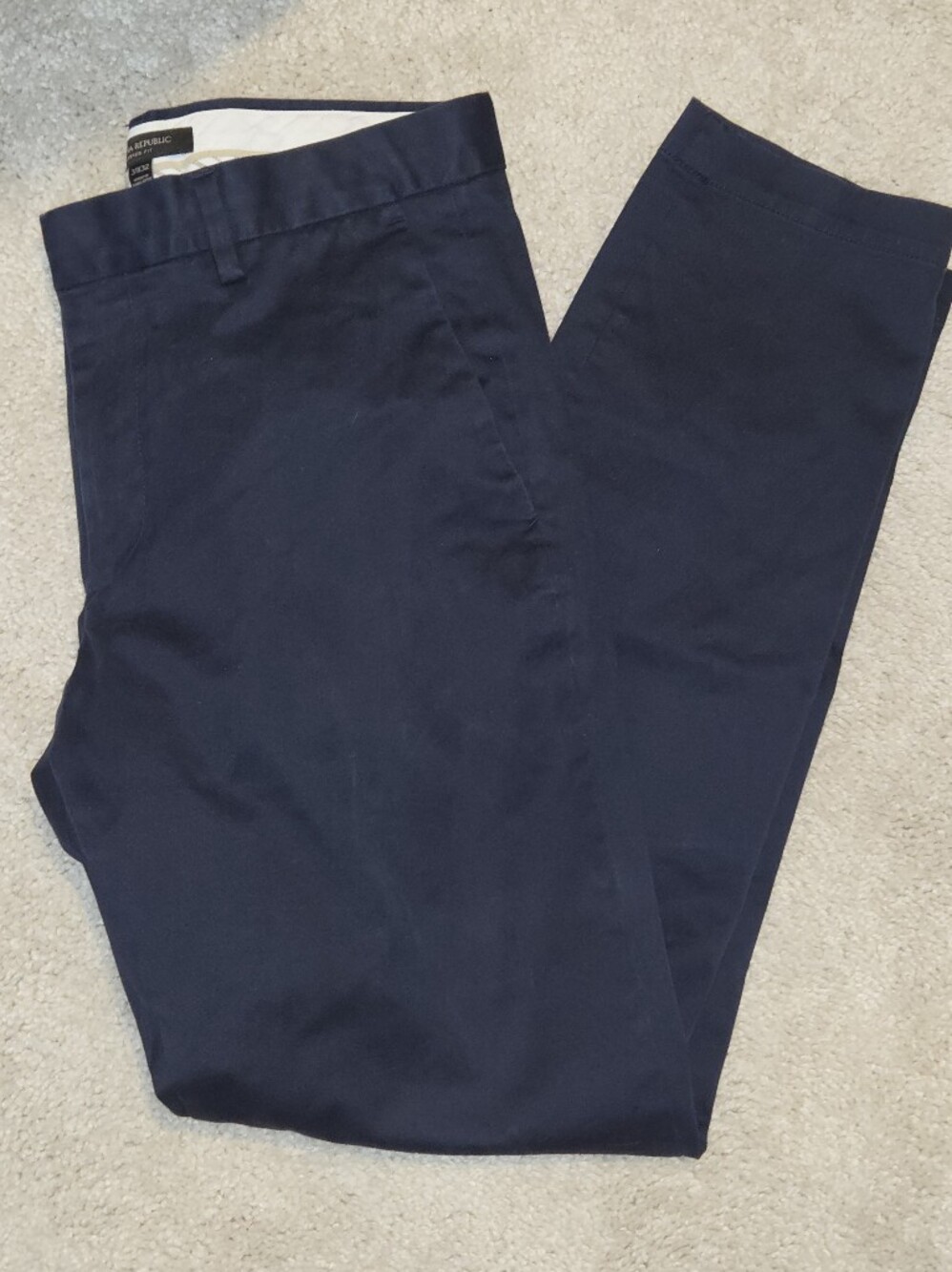 Banana Republic Navy Men's Chinos 31×32
